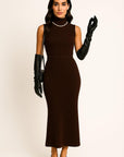 Slim Knit Vest & Skirt Set
