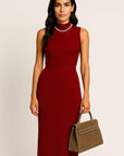 Slim Knit Vest & Skirt Set