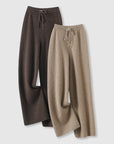 Sofia Amoretti Cashmere Wide-Leg Pants