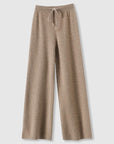 Sofia Amoretti Cashmere Wide-Leg Pants