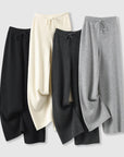 Sofia Amoretti Cashmere Wide-Leg Pants