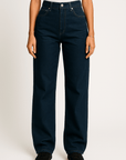 Soft Blue Low Rise Jeans
