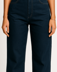 Soft Blue Low Rise Jeans