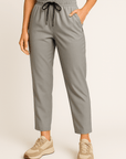 Sola Ice Silk Wide-Leg Trousers