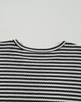 Soleil Striped Puff Sleeve Tee