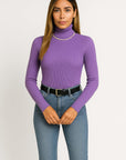 Luna Turtleneck Cashmere Sweater