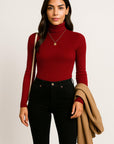 Luna Turtleneck Cashmere Sweater