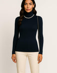 Luna Turtleneck Cashmere Sweater