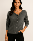 Velice Knit Button Cardigan
