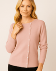 Velice Knit Button Cardigan
