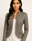 Vera Double-Breasted Military Jacket