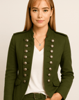 Vera Double-Breasted Military Jacket