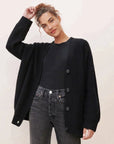 Halen Classic Knit Button Cardigan