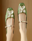 Camellia Slingback Pumps