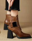 Aziel Leather Boots