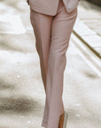 Renée Pearl-Trim Tweed Blazer & Pants Set