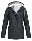 All-Weather Hooded Rain Jacket