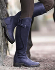 Lenira Suede Knee-High Riding Boots